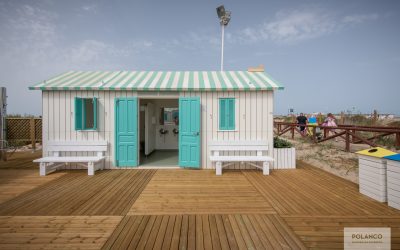 Equipamiento para las playas de San Fernando