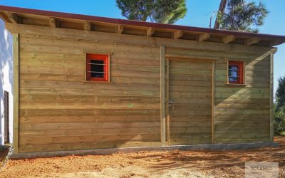 Construcción de madera en el corazón de la VIDA