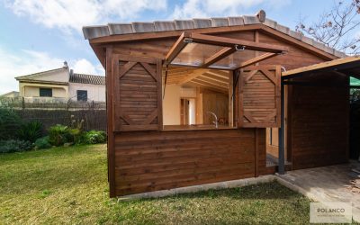 Ampliando los espacios con madera