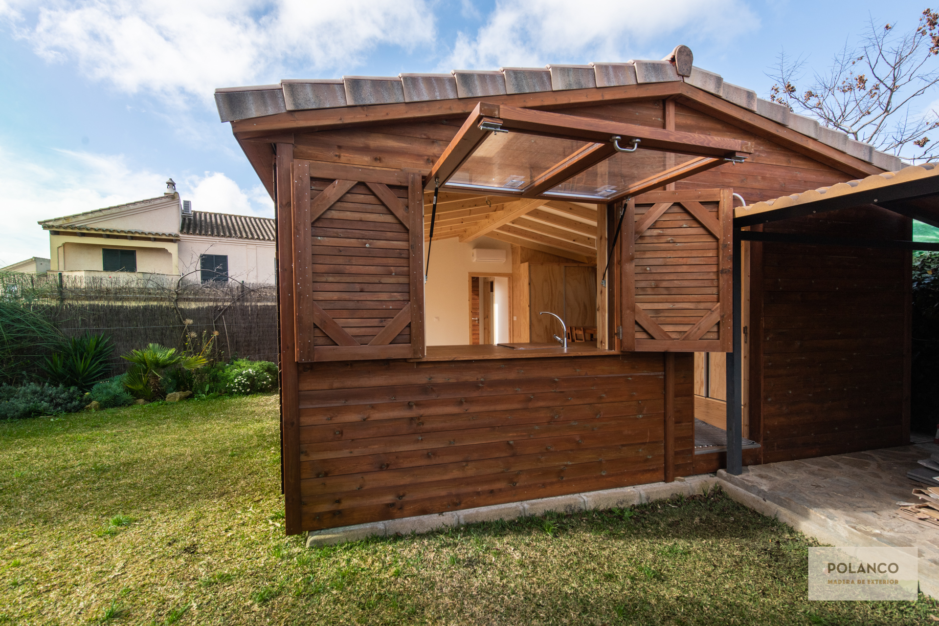 Ampliando los espacios con madera Polanco Madera de Exterior