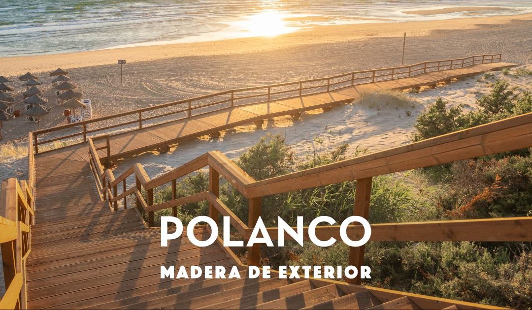Pasarela pilotada de Madera en Chiclana | Polanco Madera
