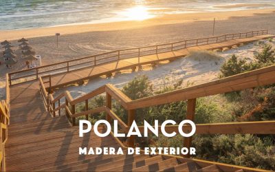 Pasarela pilotada de Madera en Chiclana | Polanco Madera