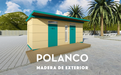 Aseos Públicos Modulares en Lloret de Mar | Polanco Madera