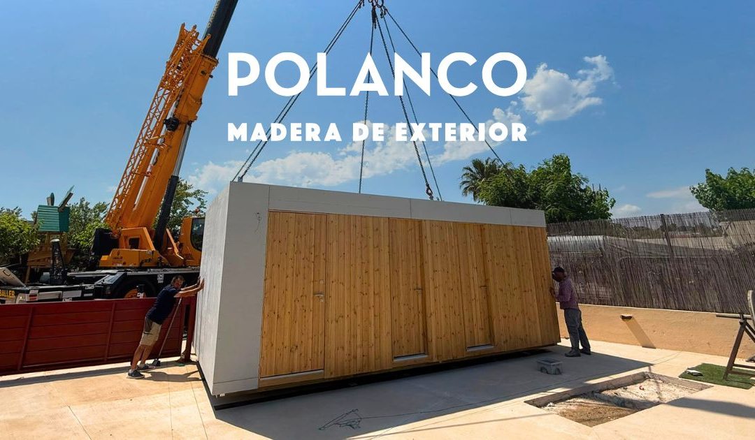 Módulo de Aseos para Parque Acuático | Polanco Madera