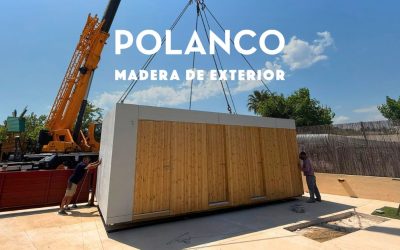 Módulo de Aseos para Parque Acuático